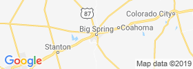 Big Spring map